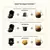 Adaptador de cápsula de café reutilizável recarregável para conversão de cápsula de café Dolce Gusto compatível com máquina Genio S Piccolo XS - ISATECH1302