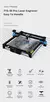 Twotrees TTS-55 40w máquina de gravação a laser quadro diy corte rápido de a