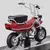 Imagem do Minúsculo Motobi Caddy 50cc Cicomotor Scooter Modelo, Diecast Veículos, Toy Cl