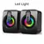 Mini Alto Falante RGB - Estéreo USB para PC, Notebooks. - comprar online