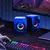 Mini Alto Falante RGB - Estéreo USB para PC, Notebooks. na internet