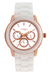 Reloj Feraud LF30020LR malla de cerámica blanco para dama - comprar online
