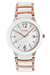 Reloj Feraud LF30022GR malla de acero y cerámica para dama con calendario - comprar online