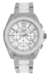 Reloj Feraud LF30031GB malla de acero y cerámica cronógrafo para dama - comprar online