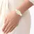 Reloj Lacoste L12.12 Flow para mujer de silicona LC2001385 beige - tienda online