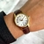 Reloj Seiko Sur890 malla de cuero Marrón con Calendario Sumergible para Mujer - comprar online