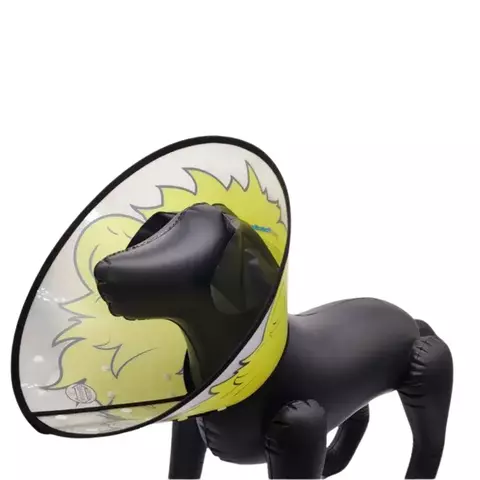 Z 4064 - Colar Elizabetano Neck para Cães M - Bom Amigo