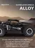 Carro RC DK087 1:16 Off-Road 2WD com Motor Brushless, Luzes LED, Pneus de Alta Aderência e Velocidade de até 20 km/h