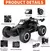 Imagem do Carro RC DK087 1:16 Off-Road 2WD com Motor Brushless, Luzes LED, Pneus de Alta Aderência e Velocidade de até 20 km/h