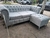 Sillón chesterfield de 3C + Camastro - TU LIVING DECO