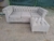 Sillón chesterfield de 3C + Camastro - comprar online