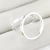 Par de Alianças Namoro Prata 950 3mm Reta Lisa - comprar online