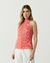 BLUSA CHIFFON AMERICANA PLISSADO LACO - comprar online