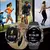 Relógio masculino inteligente 360*360 hd tela de toque esportes à prova d'água - comprar online