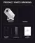 HONGTOP S40 Android 11 Mini Projetor Suporte 4K 1080P 2.4G/5GWIFI BT5.0 Projetor - loja online