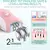 Depilador elétrico feminino Kemei depilação facial corporal na internet