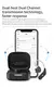 Imagem do KZ AZ09 HD Fones de ouvido sem fio Bluetooth Atualização Fio Gancho de ouvido