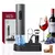Abridor De Vinho Garrafa Vinho Automático Elétrico Abridor Saca Rolhas Kit 5 Peças - loja online