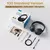HAYLOU S30 Fones de ouvido sem fio Bluetooth 5.4 com microfone Fones de ouvido c na internet