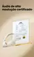 HAYLOU S30 Fones de ouvido sem fio Bluetooth 5.4 com microfone Fones de ouvido c na internet