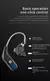 KZ AZ09 HD Fones de ouvido sem fio Bluetooth Atualização Fio Gancho de ouvido