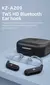 KZ AZ09 HD Fones de ouvido sem fio Bluetooth Atualização Fio Gancho de ouvido - Importpoint
