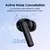 QCY-T13 ANC Fones de ouvido sem fio Bluetooth, fone de ouvido com cancelamento d