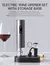 Abridor De Vinho Garrafa Vinho Automático Elétrico Abridor Saca Rolhas Kit 5 Peças na internet