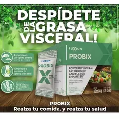 PROBIX - 10 mil millones de probióticos lisados para reducir grasa visceral - Naturalmente Saludable
