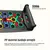 Placa portátil dobrável push-up, tapete multifuncional com alça, exercício d