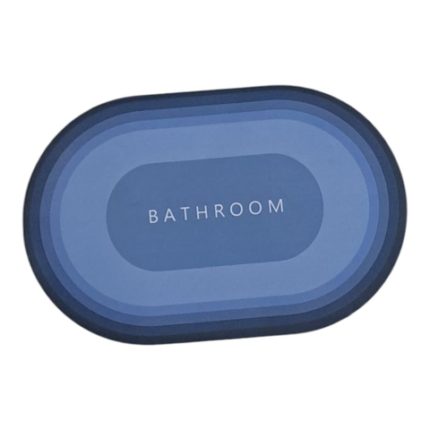 Alfombra para Baño Absorbente Antideslizante 60x40 cm