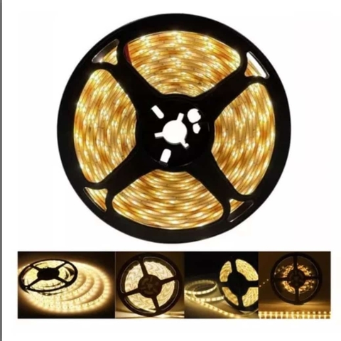 TIRA LED CALIDA AMARILLA 60 LED 5 metros