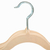 Kit 8 Cabides de Veludo - Bege - comprar online