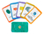 Juegos De Cartas Bíblico Tengo Siete - tienda online