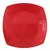 Plato de postre cuadrado - Apto microondas - comprar online