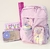 Mochila Urbana Shimmer Bear Rosa y Lila - tienda online
