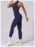 OneFit Z – Macacão Feminino Único com Zíper e Estilo Profissional