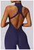 OneFit Z – Macacão Feminino Único com Zíper e Estilo Profissional