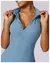 OneFit Z – Macacão Feminino Único com Zíper e Estilo Profissional na internet