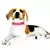 Coleiras de couro de osso para cães de estimação, coleiras para cachorros, pu na internet
