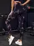 Sem costura tie dye calças de yoga mulheres correndo calças de cintura alta controle de barriga leggings de fitness levantamento de bunda calças de treinamento elástico na internet