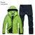 TRVLWEGO-Casaco e calças de trekking para mulheres, jaqueta e calça, roupa ao ar livre, quebra-vento impermeável, camping, primavera, outono, 20000mm - GrindFit I Fitness I Saúde e bem estar