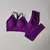 Sem costura hip levantamento conjunto de fitness feminino com decote em v sutiã leggings yoga conjunto secagem rápida exercício ferro massagem alta gordura calças apertadas - loja online