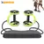 Equipamento de exercício multifuncional abdominal roda ab rolo duplo com faixas de resistência joelheira cintura emagrecimento trem ginásio em casa