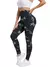 Novas mulheres pêssego tie-dye calças de yoga de cintura alta levantamento abdominal gluteal fitness sem costura esportes apertados leggings de fitness longo - loja online