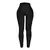 Calças de yoga de fio de malha sem costura feminina cintura alta leggings esportivas levantamento de quadril treinamento de corrida emagrecimento e elegante - comprar online