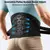 Cinta traseira para dor lombar, ciática, hérnia de disco, escoliose, cinto de apoio para as costas com almofada macia, suporte lombar leve - GrindFit I Fitness I Saúde e bem estar