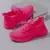 Sapatos baixos de malha respirável de verão feminino sapatos esportivos casuais, liberação frete grátis na internet