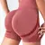 Imagem do Mulheres sem costura esportes yoga shorts cintura alta treino elevador bunda correndo calças curtas impacto scrunch elástico roupas de ginásio