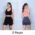 2 peças, Short esportivo feminino?Academia short?Calças Femininas de Ioga Com Controle de Barriga E bumbum na internet